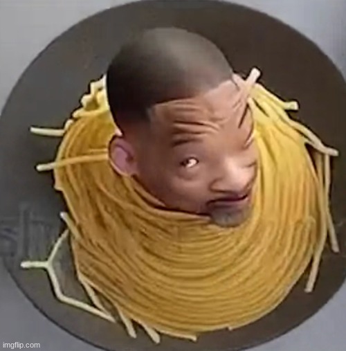 image tagged in will smith spaghetti raised eyebrow | made w/ Imgflip meme maker