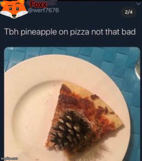 Pineapple pizza facts | Foxx | image tagged in stop it get some help | made w/ Imgflip meme maker