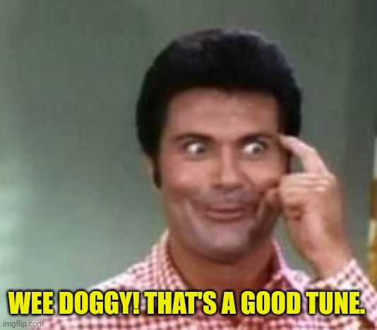 WEE DOGGY! THAT'S A GOOD TUNE. | made w/ Imgflip meme maker