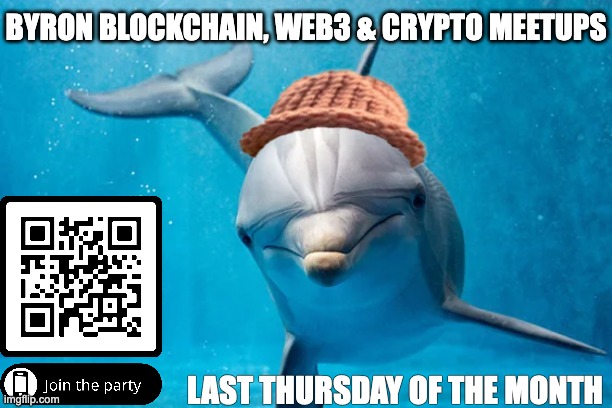 Byron blockchain, web3 & crypto meetups Blank Meme Template