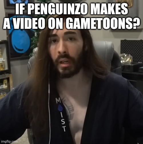 Penguinz0 should make a video on gametoons | IF PENGUINZ0 MAKES A VIDEO ON GAMETOONS? | image tagged in penguinz0 | made w/ Imgflip meme maker