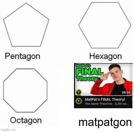painful to make | matpatgon | image tagged in memes,pentagon hexagon octagon | made w/ Imgflip meme maker