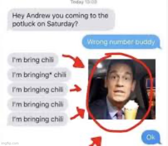 image tagged in im bring chili | made w/ Imgflip meme maker