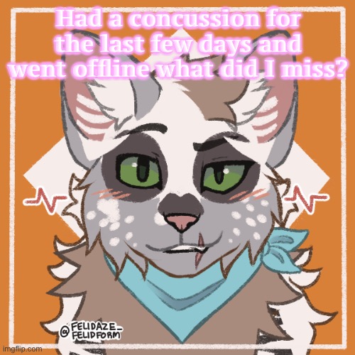 Had a concussion for the last few days and went offline what did I miss? | made w/ Imgflip meme maker