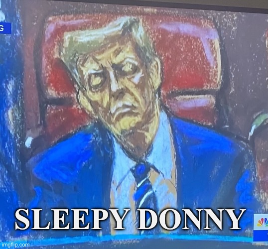 Sleepy Donny | SLEEPY DONNY | made w/ Imgflip meme maker