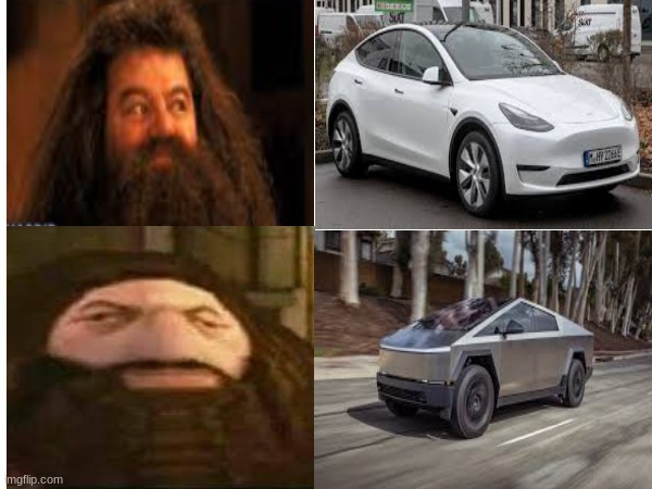 image tagged in tesla,ps1 hagrid | made w/ Imgflip meme maker