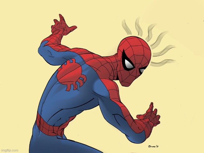 spidey sense | image tagged in spidey sense | made w/ Imgflip meme maker