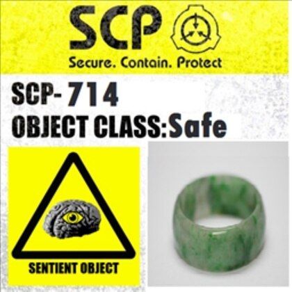 SCP-714 Label Blank Meme Template