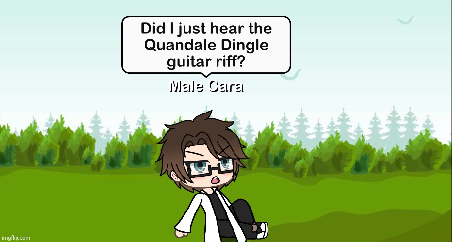 The song is Bad to the Bone btw. Q is for Quandale Dingle. | image tagged in pop up school 2,pus2,x is for x,male cara,quandale dingle,goofy ahh | made w/ Imgflip meme maker