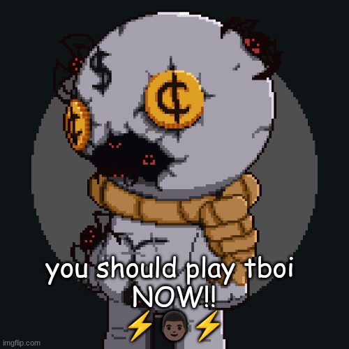 chomebook emojis | you should play tboi 
NOW!!
⚡👨🏿⚡ | image tagged in tainted keeper ig | made w/ Imgflip meme maker