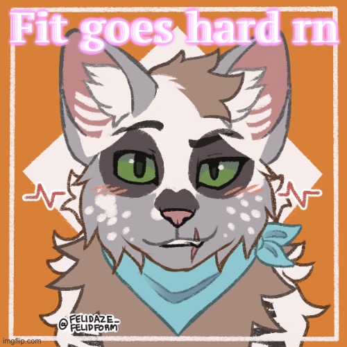 Steggy says: | Fit goes hard rn | image tagged in steggy says | made w/ Imgflip meme maker