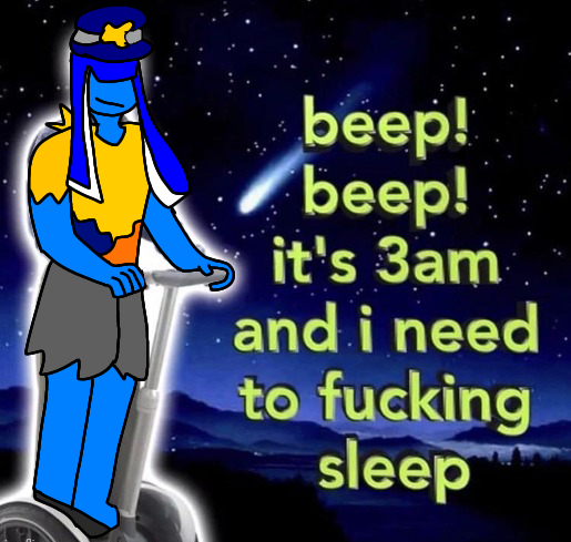 High Quality Beep beep it's 3am but its captain apoptorrie Blank Meme Template