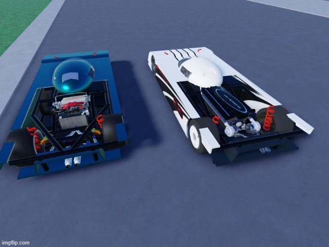 street legal on the left, le mans variant on the right. what yall think | made w/ Imgflip meme maker
