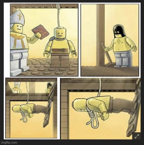 image tagged in suicide,lego | made w/ Imgflip meme maker