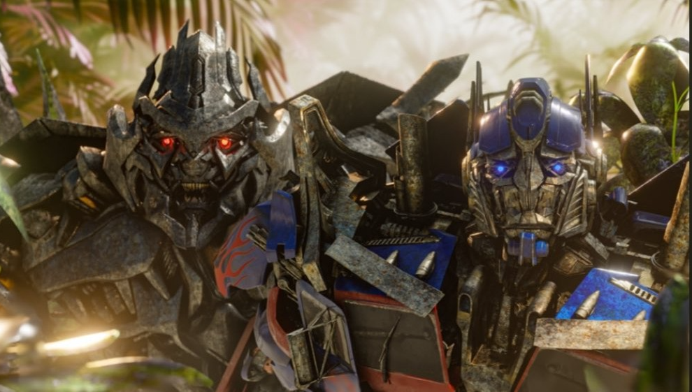 Megatron abd Optimus BS Blank Meme Template