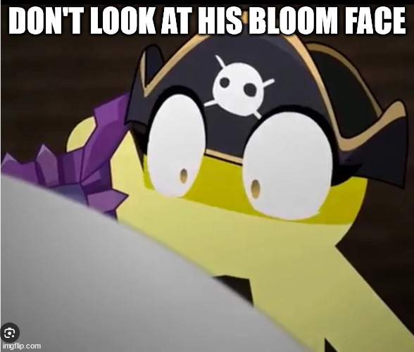 koonboat | DON'T LOOK AT HIS BLOOM FACE | image tagged in omfg | made w/ Imgflip meme maker