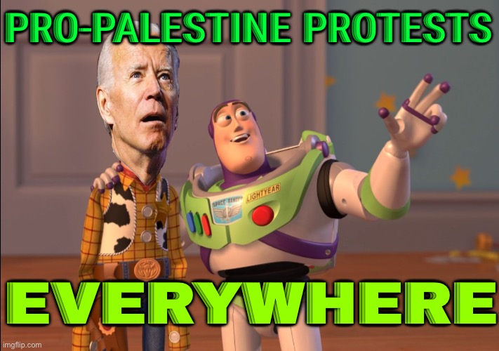 Pro-Palestinian Protesters Paralyse Roads In US Cities | PRO-PALESTINE PROTESTS; EVERYWHERE | image tagged in x x everywhere,scumbag america,palestine,free speech,protesters,breaking news | made w/ Imgflip meme maker