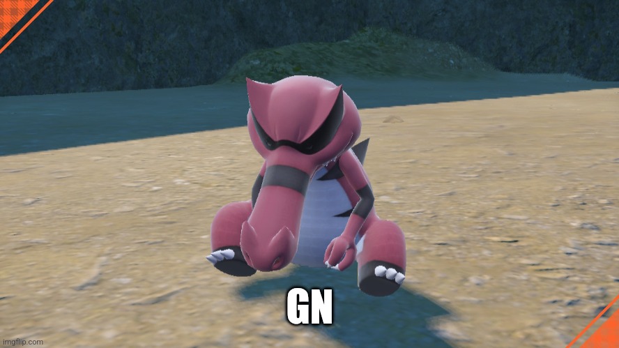 krookodile sleeping | GN | image tagged in krookodile sleeping | made w/ Imgflip meme maker