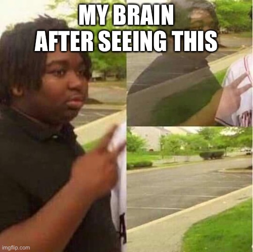 disappearing  | MY BRAIN AFTER SEEING THIS | image tagged in disappearing | made w/ Imgflip meme maker