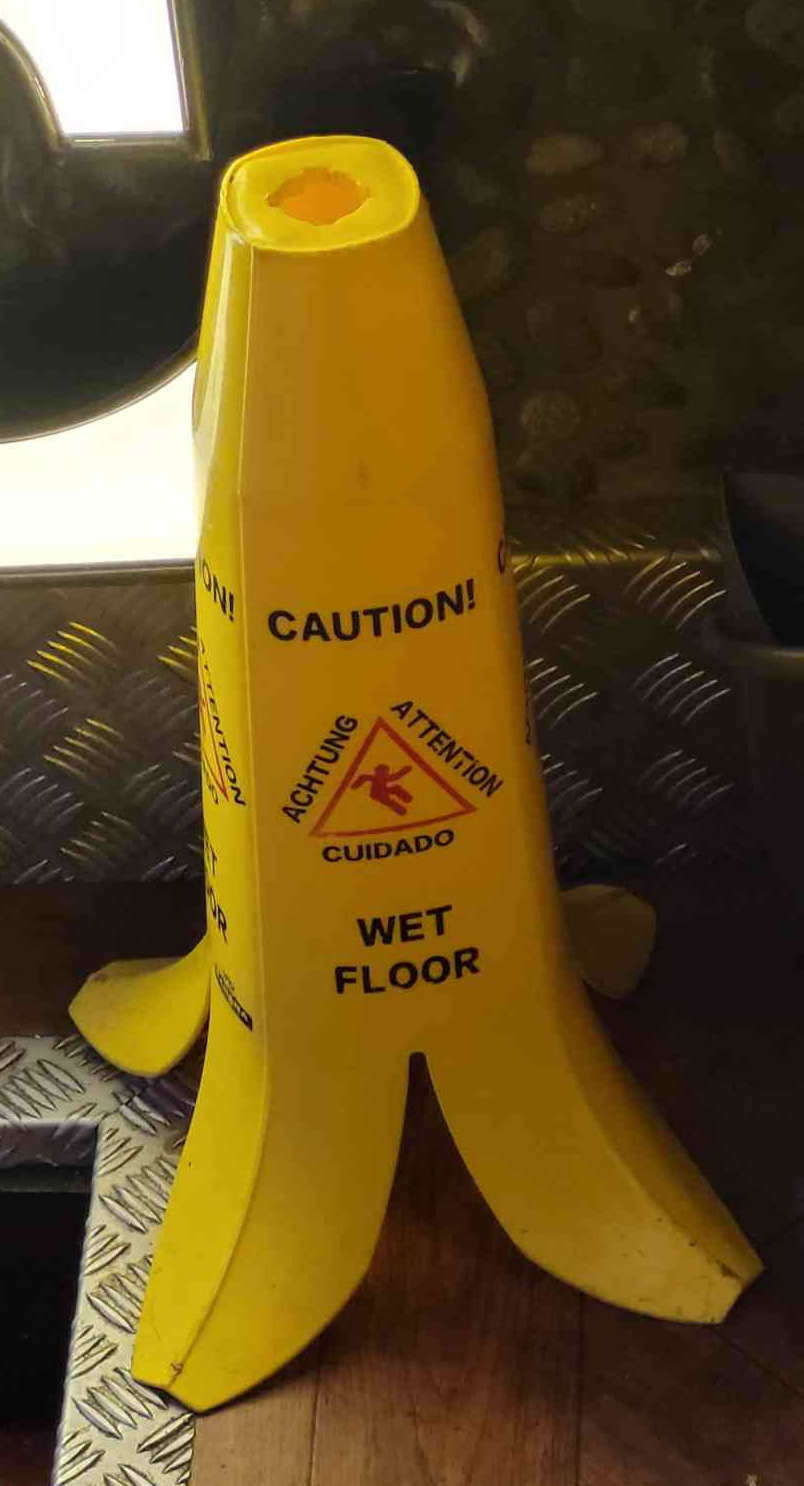 No slip banana Blank Meme Template