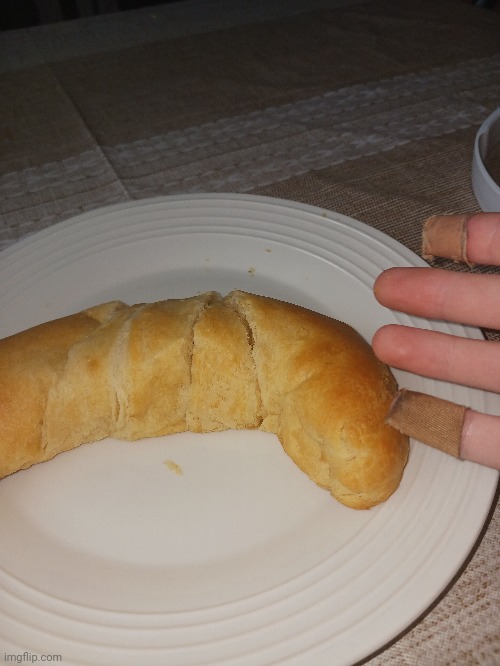 Big croissant I made | made w/ Imgflip meme maker
