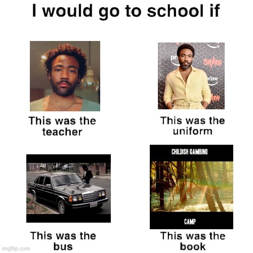 I would go to school if | made w/ Imgflip meme maker