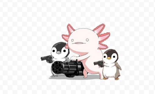 cute gun gang Blank Meme Template