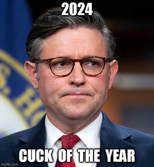 Cuck of the Year | 2024; CUCK  OF  THE  YEAR | made w/ Imgflip meme maker