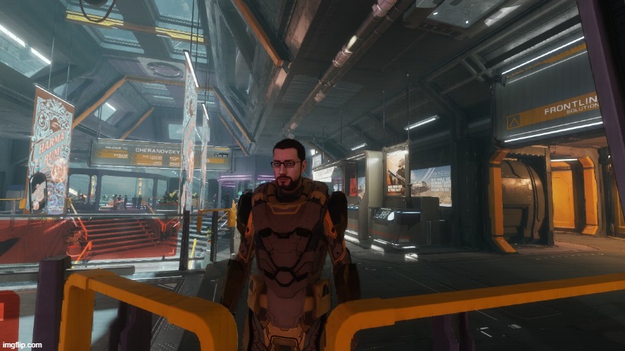 gordon freeman in ED real | made w/ Imgflip meme maker