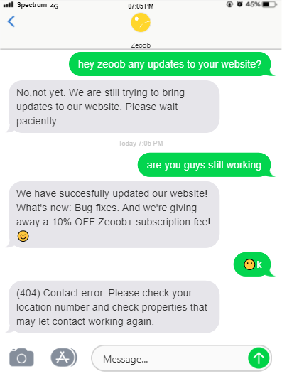 High Quality Texting with Zeoob Blank Meme Template