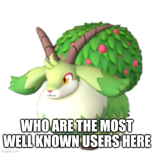 Caprity | WHO ARE THE MOST WELL KNOWN USERS HERE | image tagged in caprity | made w/ Imgflip meme maker