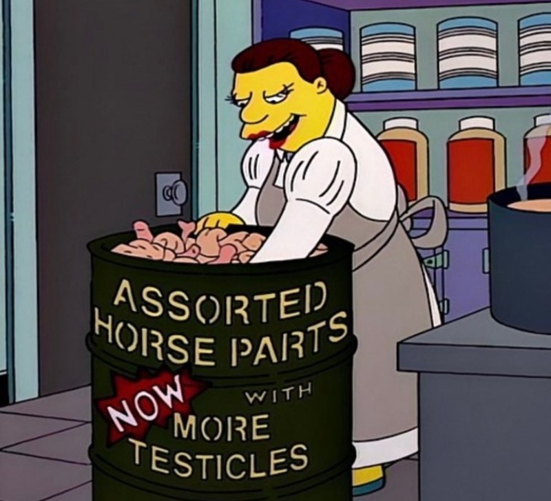 High Quality More testicles mean more iron Blank Meme Template