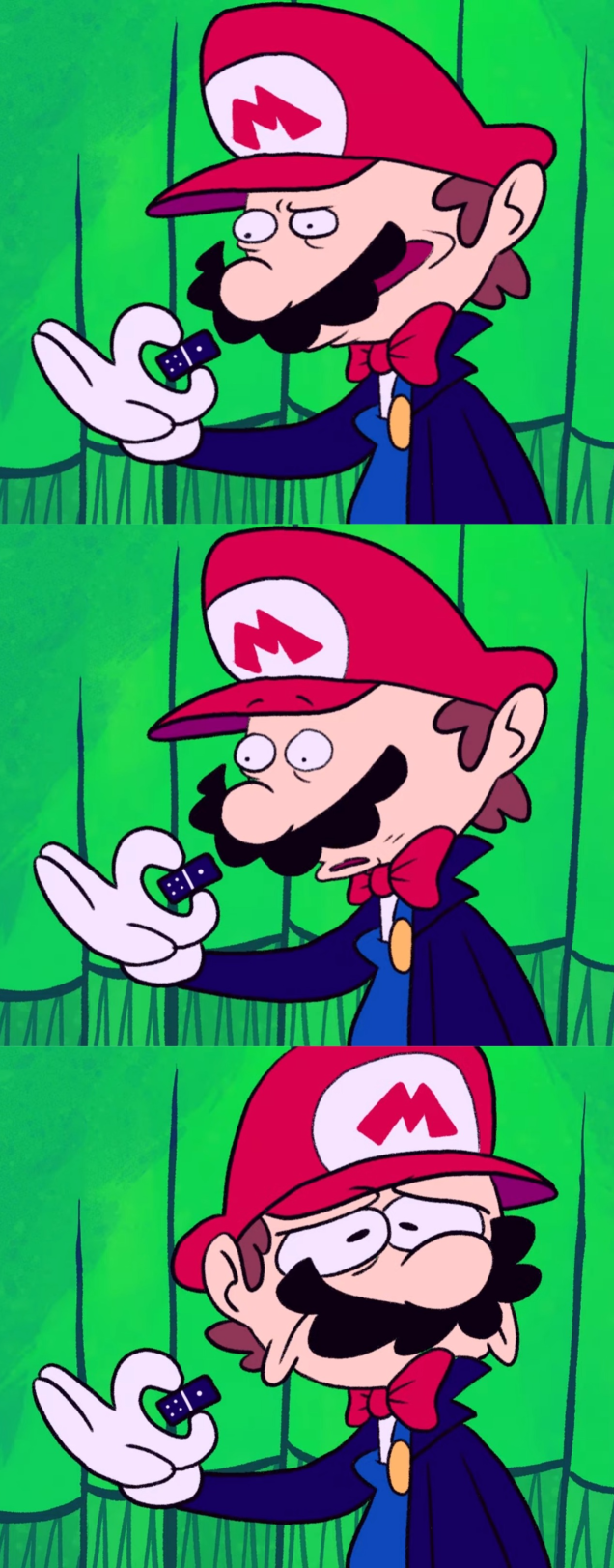 High Quality Mario Concern Blank Meme Template
