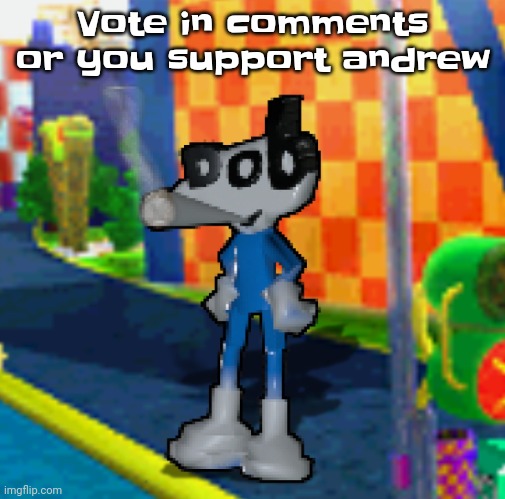 Dob smoking a fat Blunt | Vote in comments or you support andrew | image tagged in dob smoking a fat blunt | made w/ Imgflip meme maker