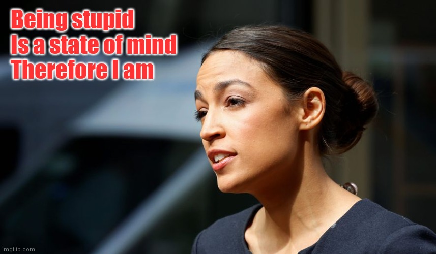 Being stupid | Being stupid 
Is a state of mind



























Therefore I am | image tagged in daily aoc quote,funny memes | made w/ Imgflip meme maker