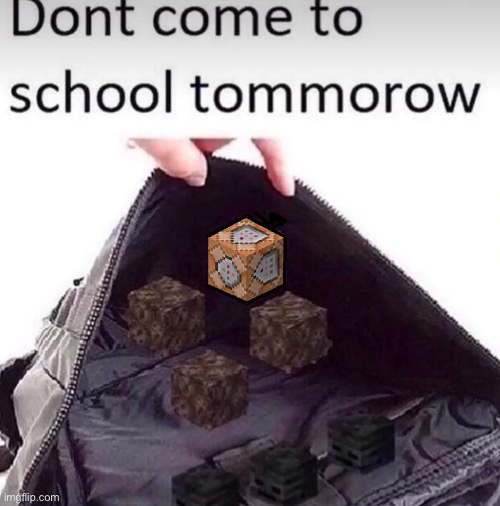 Don’t come to school | image tagged in school shooting | made w/ Imgflip meme maker