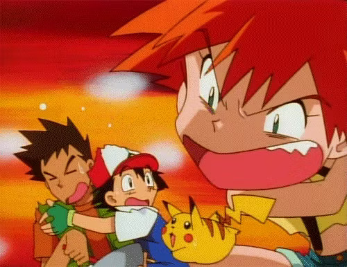 Pokémon Angry Misty Blank Meme Template