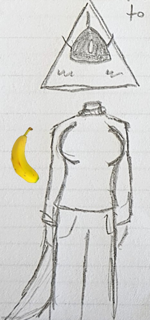 Illy with a banana to scale | made w/ Imgflip meme maker