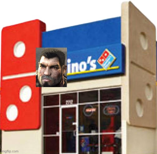 Domino's Pizza Place No Background | image tagged in domino's pizza place no background | made w/ Imgflip meme maker