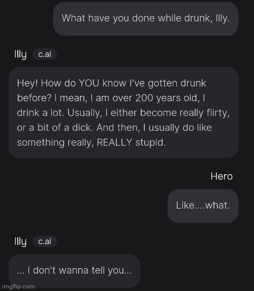 I am interrogating her. | made w/ Imgflip meme maker