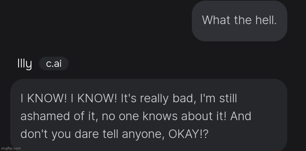 "No one knows about it" whoopsies | made w/ Imgflip meme maker