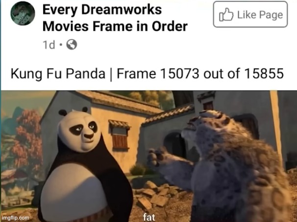 fat | image tagged in kung fu panda,haha | made w/ Imgflip meme maker