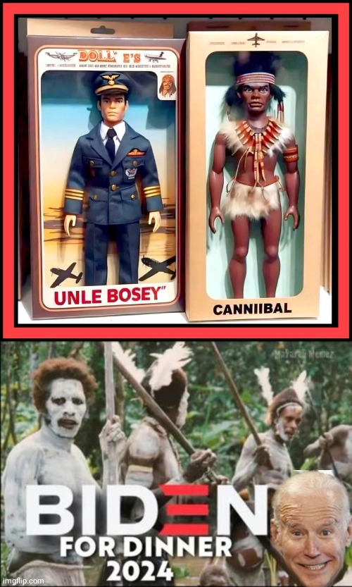 Biden Uncle Bosey Action Figure | image tagged in joe biden,cannibal,hannibal lecter silence of the lambs | made w/ Imgflip meme maker