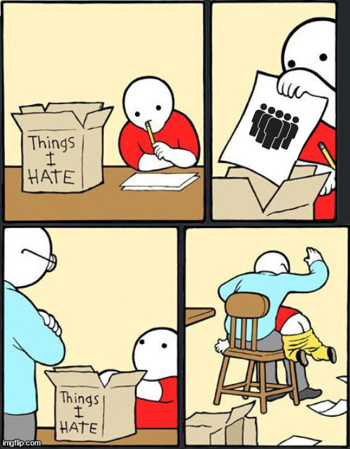 people | image tagged in things i hate box meme | made w/ Imgflip meme maker