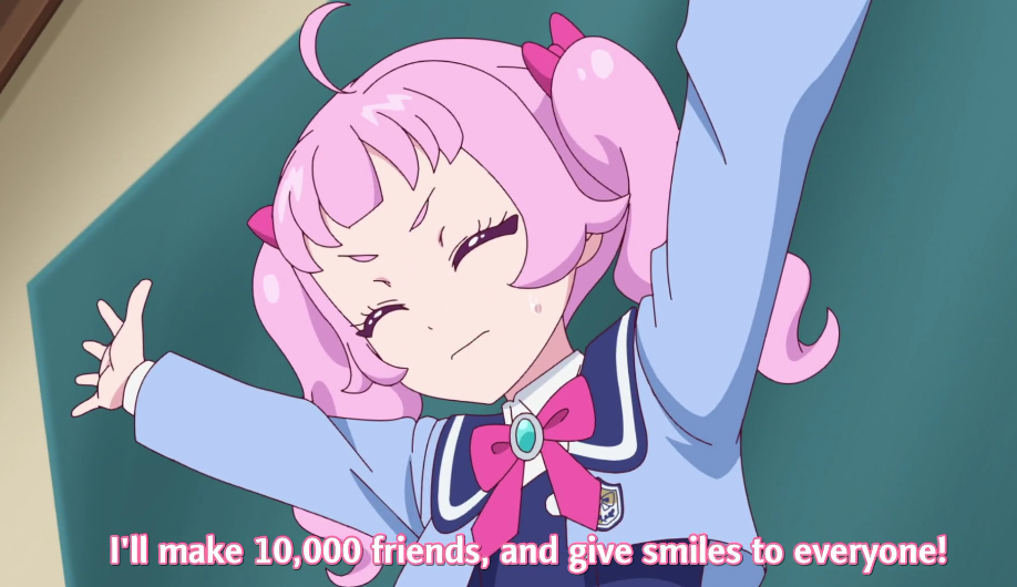 I'll make 10,000 friends, anime girl Blank Meme Template