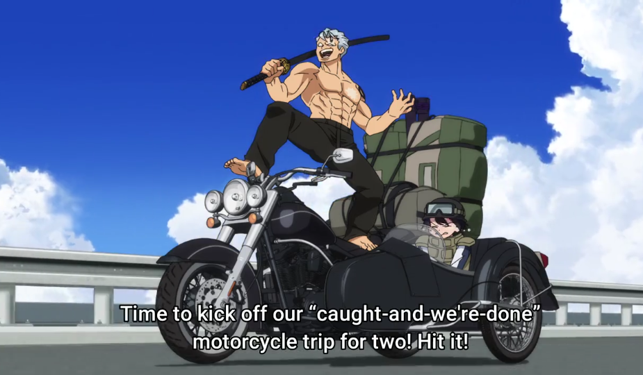 Time to kick off our "caught and we're done" motorcycle trip Blank Meme Template