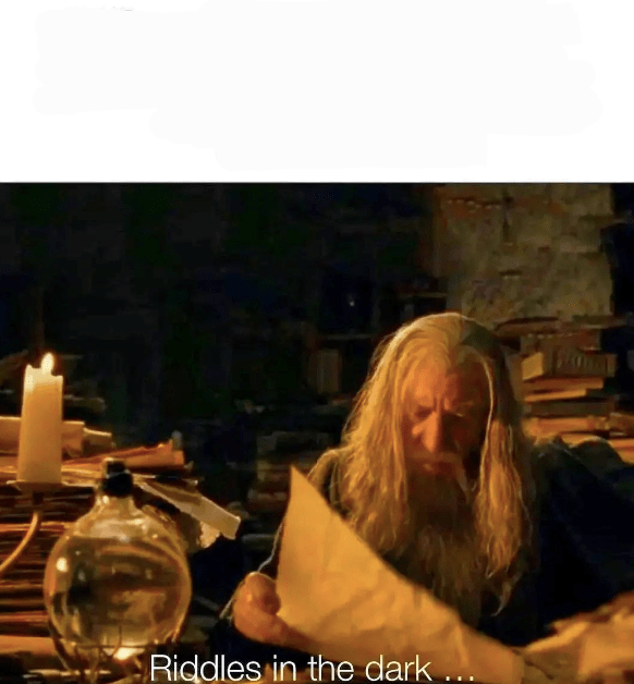 High Quality Gandalf Blank Meme Template