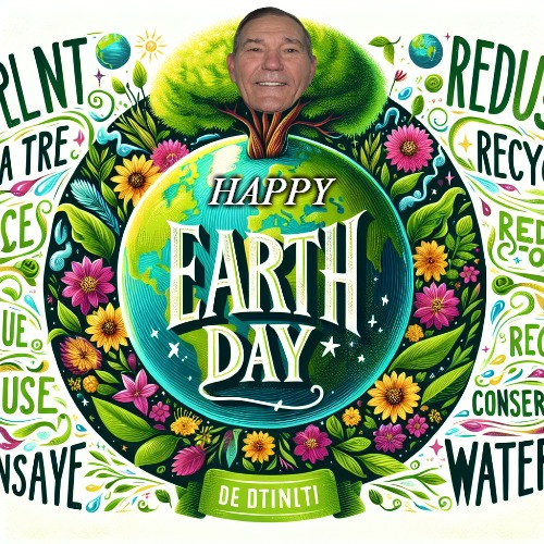 Happy earth day | HAPPY | image tagged in earth day,kewlew | made w/ Imgflip meme maker
