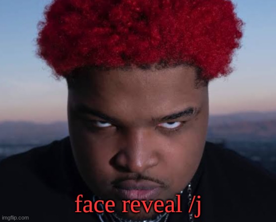 bro thinks he is him | face reveal /j | image tagged in bro thinks he is him | made w/ Imgflip meme maker