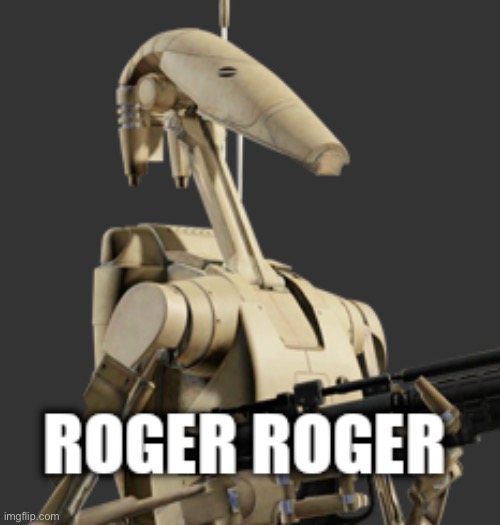 Roger Roger | image tagged in roger roger | made w/ Imgflip meme maker
